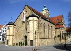 Außenansicht der St. Johannis-Kirche
